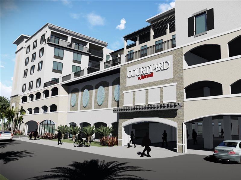 Courtyard By Marriott شاطئ كليرووتر المظهر الخارجي الصورة